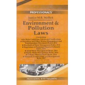 Professional's Environment & Pollution Laws Manual by Justice M. R. Mallick 